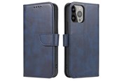 Puhelin - Kannet ja kotelot - Hurtel Magnet Case for Samsung Galaxy S23 Flip Cover Wallet Stand Blue - 5907769351020