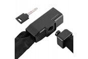 Pyörätarvikkeet - Rockbros 32430708001 bicycle lock with key 0.97 m - black - 32430708001