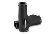 Pyörätarvikkeet - Rockbros 40720001001 Bike Grips Leather - Black - 40720001001