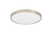 Smart Home - Älykoti - EGLO FUEVA 6-Z Matter ceiling lamp Ø390 mm LED RGB/CCT brushed steel - 901421