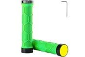 Pyörätarvikkeet - Rockbros 40720007005 bicycle grips with reflector - green - 40720007005
