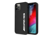 Puhelin - Kannet ja kotelot - Mercedes AMG Silicone Big Logo Case for iPhone 12 Pro Max - Black - 3666339002916