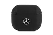 Puhelin - Kannet ja kotelot - Mercedes Electronic Line Case for AirPods 3 - Black - 3666339009656