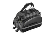 Pyörätarvikkeet - Rockbros A6-6 bicycle bag for trunk 35 l with fold-out pockets - black - A6-6