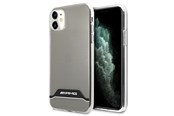 Puhelin - Kannet ja kotelot - Mercedes AMG Electroplate Black&White Case for iPhone 11 / XR 6.1" - Transparent - 3666339014568
