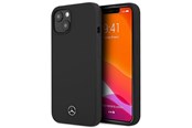 Puhelin - Kannet ja kotelot - Mercedes Silicone Line Case for iPhone 13 mini - Black - 3666339019730