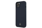 Puhelin - Kannet ja kotelot - Mercedes Silicone Line Case for iPhone 13 mini - Navy Blue - 3666339019778