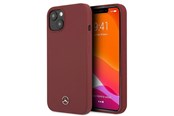 Puhelin - Kannet ja kotelot - Mercedes Silicone Line Case for iPhone 13 mini - Red - 3666339019815