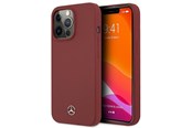 Puhelin - Kannet ja kotelot - Mercedes Silicone Line Case for iPhone 13 Pro / iPhone 13 - Red - 3666339019839