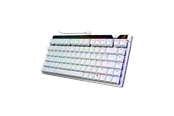 Näppäimistöt - ASUS ROG Falchion Ace 75 HE - Pelinäppäimistö - ilman numpadia - Pohjoismainen - Valkoinen - 90MP047H-BKNA30