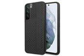 Puhelin - Kannet ja kotelot - Mercedes AMG Carbon Stripe&Embossed Case for Samsung Galaxy S22+ - Black - 3666339043650