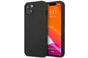 Puhelin - Kannet ja kotelot - Mercedes AMG Leather Hot Stamped Case for iPhone 14 Plus - Black - 3666339071318