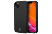 Puhelin - Kannet ja kotelot - Mercedes Silicone Line MagSafe Case for iPhone 14 Plus - Black - 3666339083649