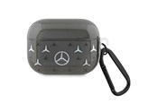 Puhelin - Kannet ja kotelot - Mercedes Large Star Pattern AirPods Pro Case - Black - 3666339094515