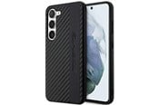 Puhelin - Kannet ja kotelot - Mercedes AMG Carbon Stripe&Embossed Case for Samsung Galaxy S23+ - Black - 3666339113100