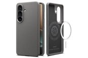 Puhelin - Kannet ja kotelot - Spigen Liquid Air MagSafe - marble gray - Samsung Galaxy S26+ - ACS10705