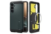 Puhelin - Kannet ja kotelot - Spigen Tough Armor MagSafe - abyss green - Samsung Galaxy S26 - ACS10740