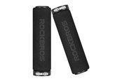 Pyörätarvikkeet - Rockbros BT1001BKBK sponge bicycle handlebar grips - black - BT1001BKBK