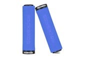 Pyörätarvikkeet - Rockbros BT1001BLBK sponge bicycle handlebar grips - blue and black - BT1001BLBK