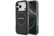 Puhelin - Kannet ja kotelot - Mercedes AMG Double Layer Transparent Smocked MagSafe Case for iPhone 17 Pro - Black - 3666339542047
