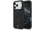 Puhelin - Kannet ja kotelot - Mercedes  Plain Smooth Leather MagSafe Case for iPhone 17 Pro - Black - 3666339568504