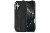 Puhelin - Kannet ja kotelot - Mercedes Leather The Move MagSafe Case for iPhone 17 - Black - 3666339506667