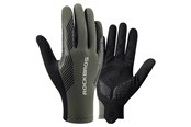 Pyörätarvikkeet - Rockbros cycling gloves spring/summer/autumn full size: S - green - 8386824304688