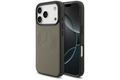 Puhelin - Kannet ja kotelot - Mercedes Leather Vintage MagSafe Logo Case for iPhone 17 Pro - Beige - 3666339508111