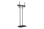 Seinäkiinnitys, AV-kiinnikkeet & AV-kalusteet - Multibrackets M Pro Series stand - single side - for LED display - dual pole - black - Max 100 kg - recommended for 98" - 7340234813483