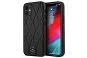 Puhelin - Kannet ja kotelot - Mercedes Wave Line iPhone 12 mini Case - Black - 3700740484166