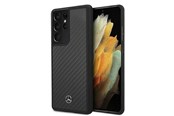 Puhelin - Kannet ja kotelot - Mercedes  Dynamic Line Case for Samsung Galaxy S21 Ultra - Black - 3700740497944