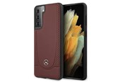 Puhelin - Kannet ja kotelot - Mercedes Urban Line Case for Samsung Galaxy S21+ - Red - 3700740497784