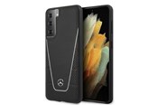 Puhelin - Kannet ja kotelot - Mercedes Dynamic Line Case for Samsung Galaxy S21+ - Black - 3700740497968