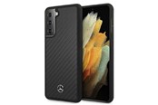 Puhelin - Kannet ja kotelot - Mercedes Dynamic Line Case for Samsung Galaxy S21+ - Black - 3700740497937