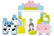 Vauva- ja taaperolelut - Ecoiffier 50 pieces Farm Animals Barrel - 7880