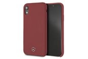 Puhelin - Kannet ja kotelot - Mercedes Silicone Line Case for iPhone Xr - Red - 3700740438183