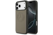 Puhelin - Kannet ja kotelot - Mercedes Leather Vintage MagSafe Logo Case for iPhone 17 Pro Max - Beige - 3666339508128