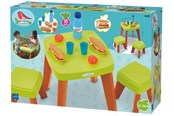 Roolileikit - Ecoiffier Pic-Nic Table Set and Stool - 4620