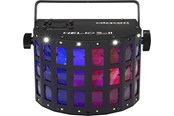 Musiikki-instumentit & DJ-laitteet - Algam Lighting 2-in-1 Derby LED -valoefekti strobolla - HELIOS II derby and stroboscope LED projector