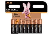 Akut ja Paristot - DURACELL Plus AA (16-Pack) - 3204