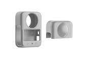 Action-kameran lisälaitteet - Puluz Silicone Cover with Lens for Osmo 360 – Gray - PU783H