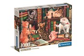 Palapelit - Clementoni Puzzle 1000 Pcs CB Curious Whiskers - 37107
