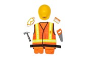 Roolileikit - Melissa & Doug Role Play Costume Set Construction Worker - 6075145