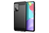 Puhelin - Kannet ja kotelot - Hurtel Carbon Case Flexible Cover TPU Case for Samsung Galaxy A72 4G Black - 5907769324758