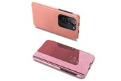 Puhelin - Kannet ja kotelot - Hurtel Clear View Case Cover for Xiaomi Redmi K40 Pro+ / K40 Pro / K40 / Poco F3 Pink - 5907769324895