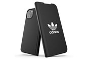 Puhelin - Kannet ja kotelot - Adidas OR Booklet Case BASIC for iPhone 13 - Black & White - 8718846095457