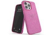 Puhelin - Kannet ja kotelot - Adidas OR Protective Clear Case Glitter for iPhone 13 Pro / iPhone 13 - Pink - 8718846095860
