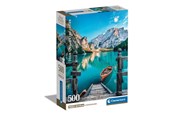 Palapelit - Clementoni Puzzle 500 Pcs CB High Quality Collection Braies Lake - 35538