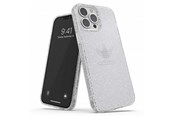 Puhelin - Kannet ja kotelot - Adidas OR Protective Clear Case Glitter for iPhone 13 Pro Max - Clear Silver - 8718846096362