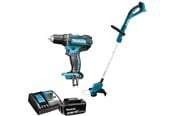 Työkalut - Makita DLX2489 Cordless Tool Set 18V - DLX2489